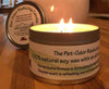 Pet Odor Reducing Candles by North Woods Animal Treats
