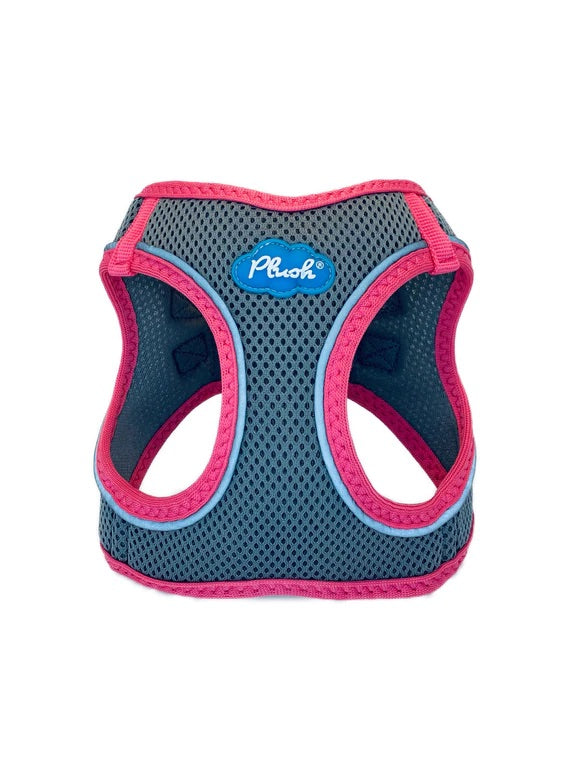 Plush Step In Patterned Harnesses