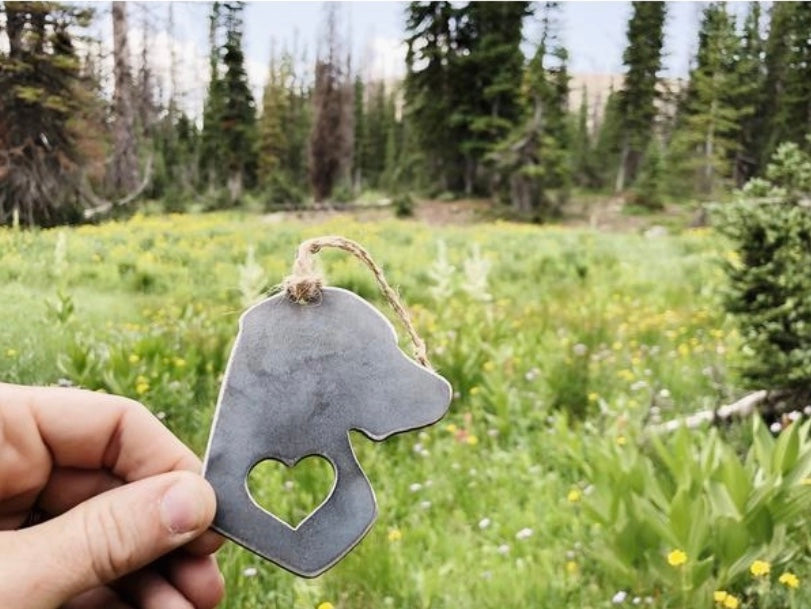 BE Creations Recycled Steel Christmas Ornaments