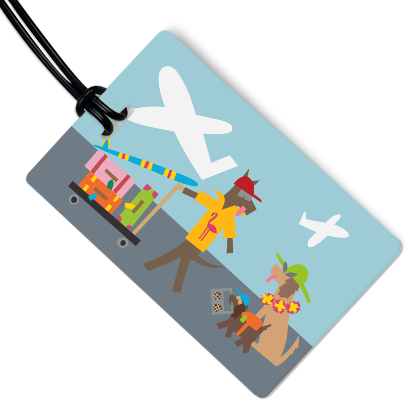 Luggage Tags by R. Nichols