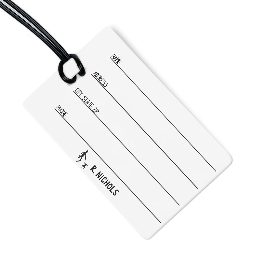 Luggage Tags by R. Nichols