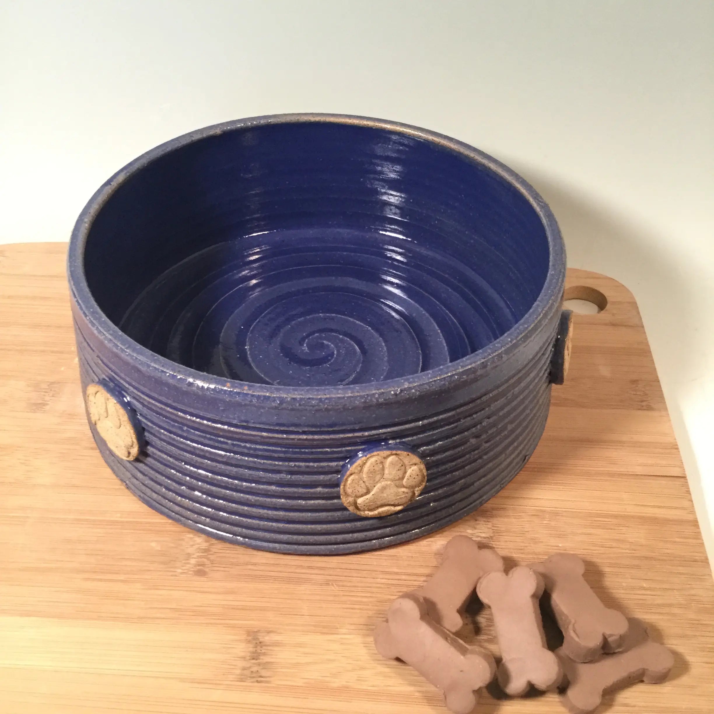 Fatty Frog Pots Handmade Dog & Cat Bowls