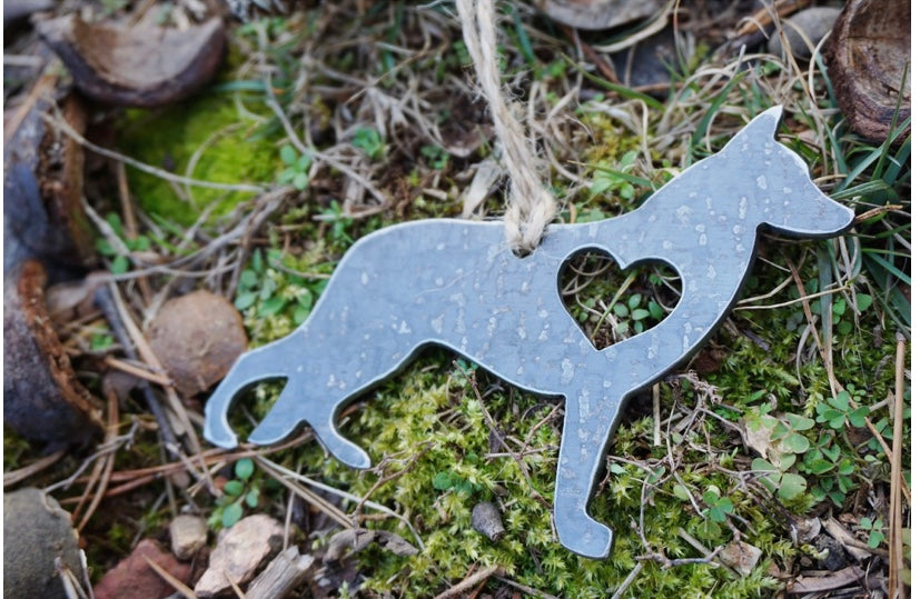 BE Creations Recycled Steel Christmas Ornaments