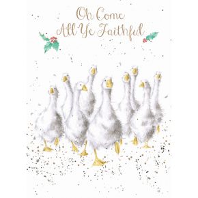 Wrendale Designs Card - Country Set Christmas