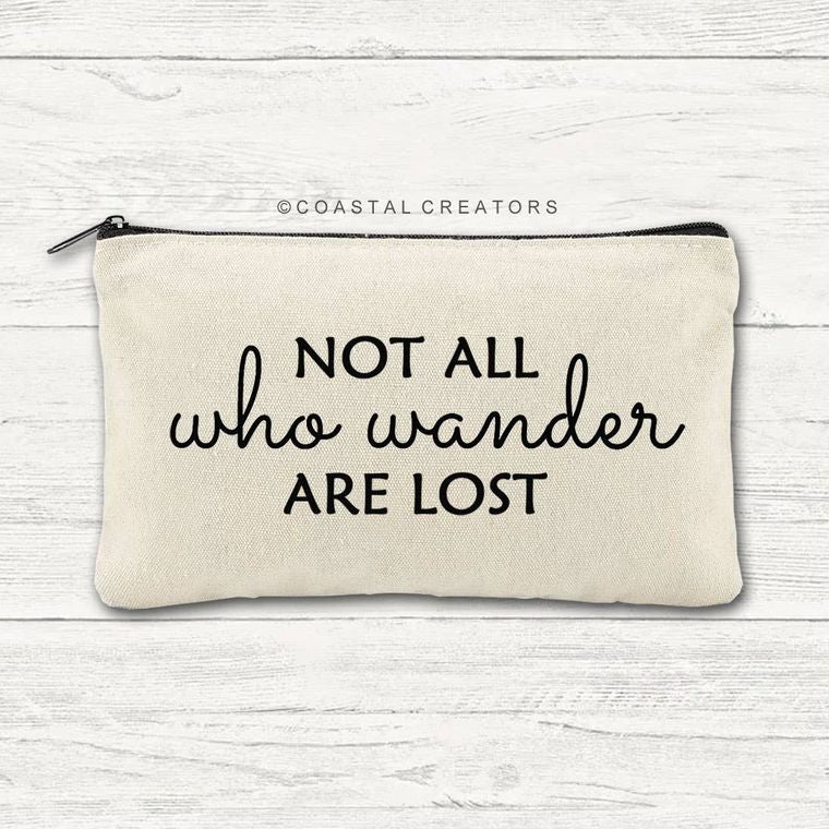 Canvas Multi-Use Zipper Bags