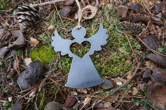 BE Creations Recycled Steel Christmas Ornaments