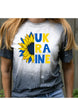 “Stand With Ukraine” UNISEX Flower T-shirts