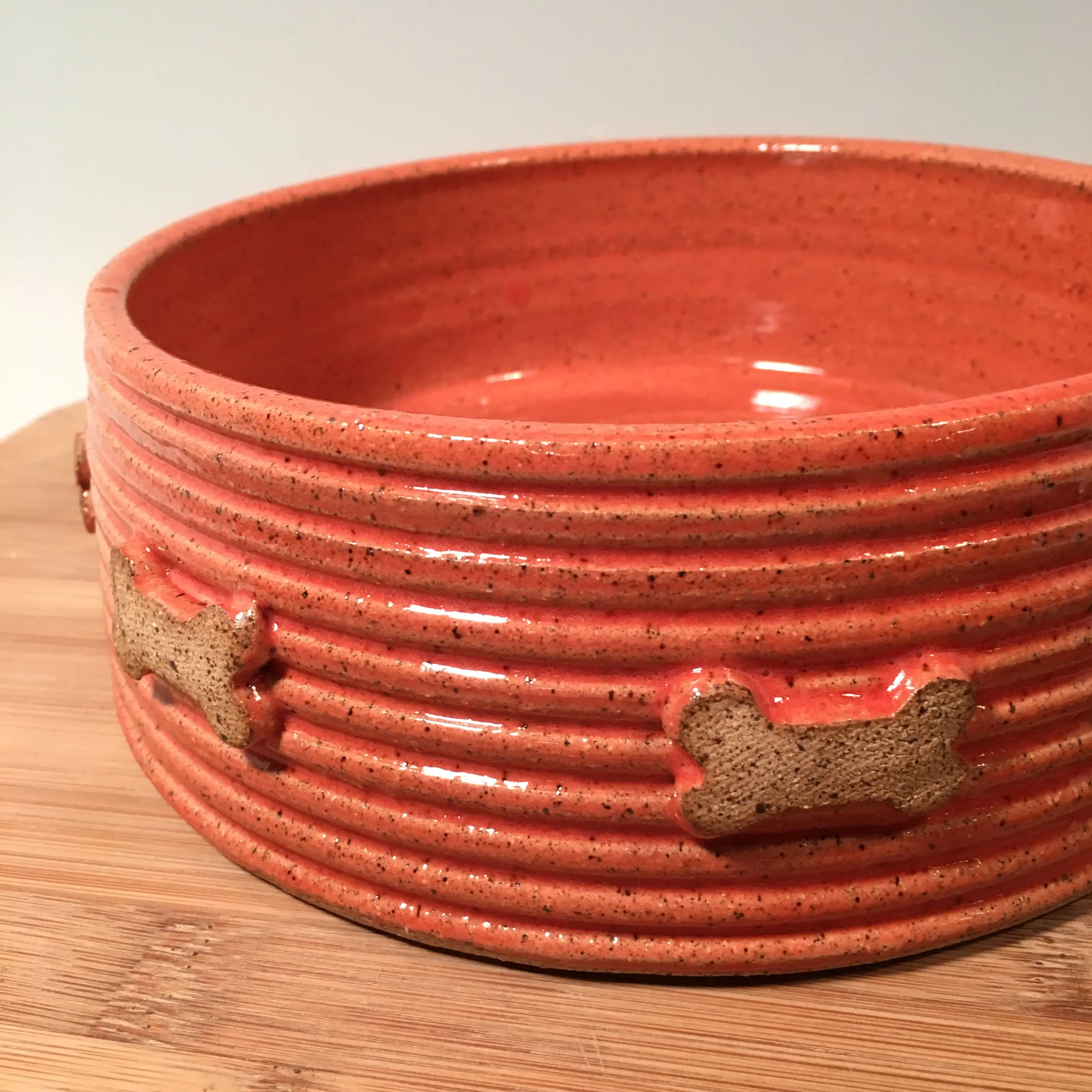 Fatty Frog Pots Handmade Dog & Cat Bowls