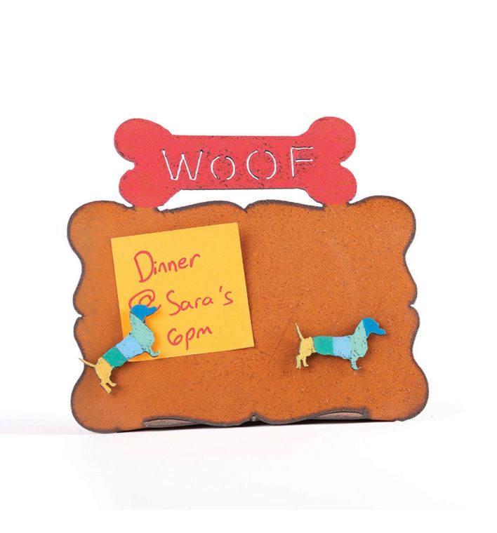 Whimsies Metal Picture Frame with Magnets, Memo Board