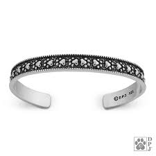 Dazzling Paws Jewelry Sterling Silver Bracelets