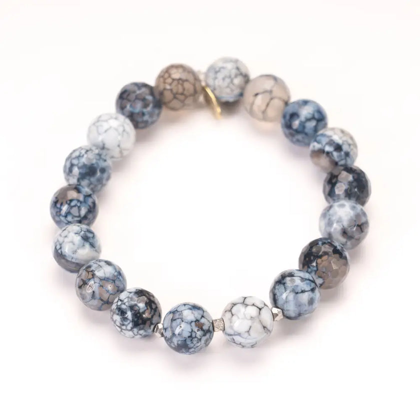 Infinite Warrior Semi-Precious Stone Bracelets