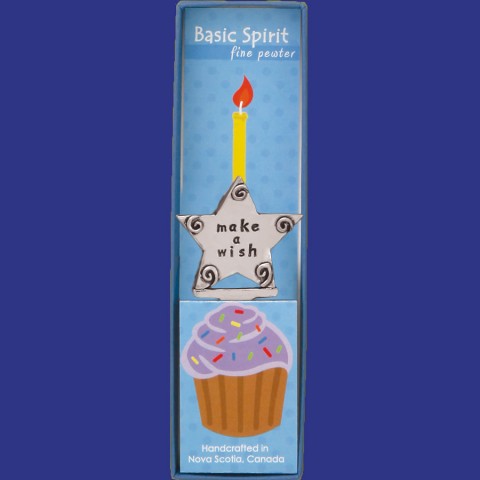 Basic Spirit Handcrafted Birthday Candle Holder Collection