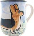 KD Designs Deluxe Mug, Corgi, Mugs