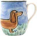 KD Designs Deluxe Mug, Dachshund, Mugs