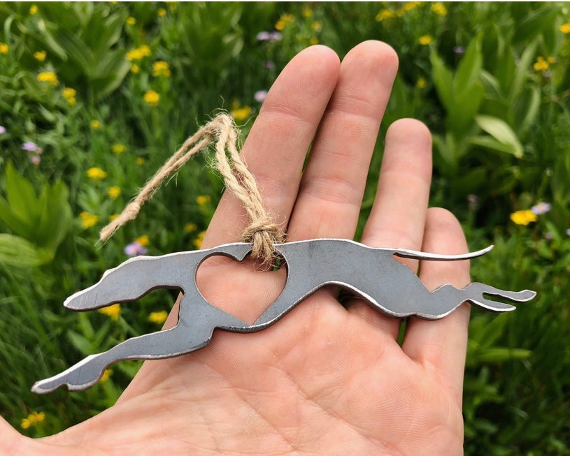 BE Creations Recycled Steel Christmas Ornaments