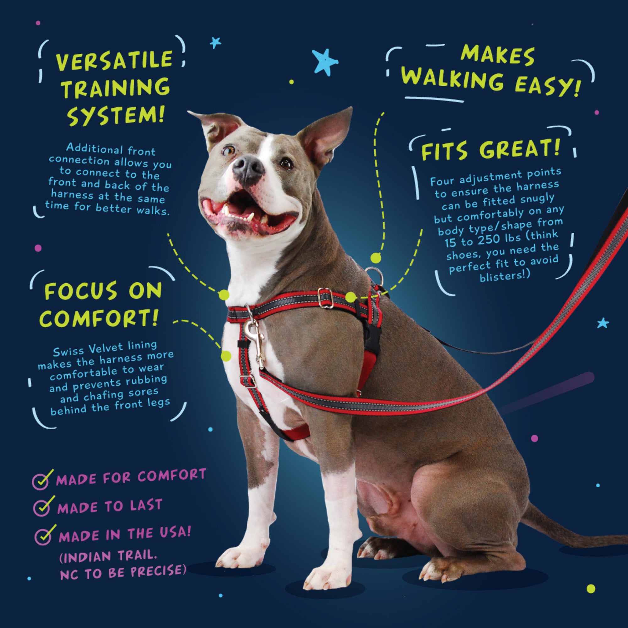Freedom No-Pull Dog Harness