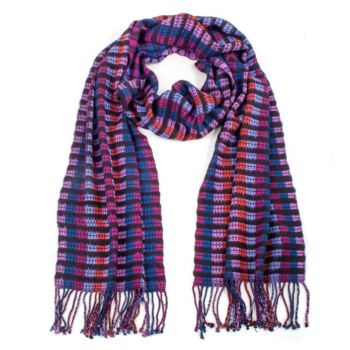 Mayan Hands Handwoven Scarves
