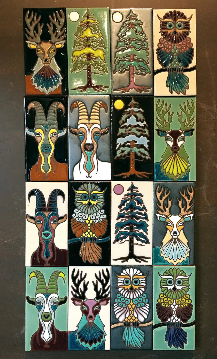 Carly Quinn Designs Ceramic Tiles