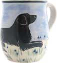 KD Designs Deluxe Mug, Flat Coated Retriever, Mugs