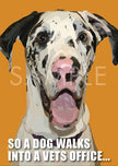 Wet Nose Greetings Card, 5