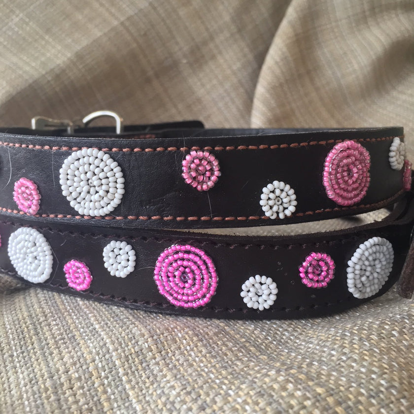 Rafiki Beaded Leather Collars