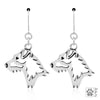 Dazzling Paws Jewelry Sterling Silver Breed Earrings