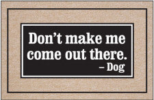 High Cotton Doormat, Doormat