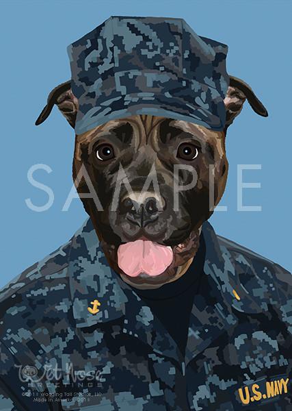 Wet Nose Greetings Card, 5