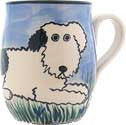 KD Designs Deluxe Mug, Shaggy Sheepdog, Mugs