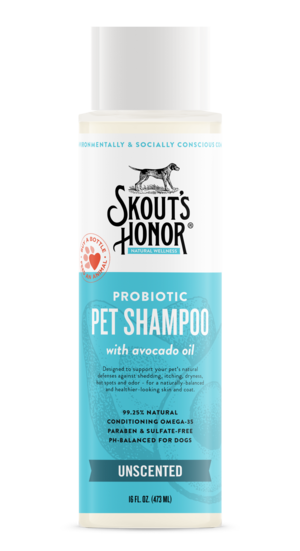 Skout's Honor Probiotic Pet Shampoo and Conditioner