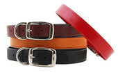 Auburn Leathercrafters Town Leather Dog Collar, Leashes and Collars
