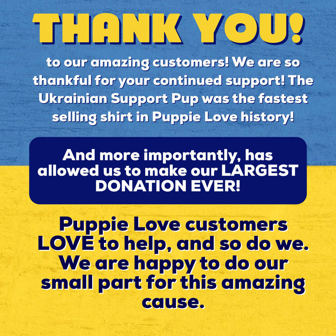 UNISEX Ukraine Support Pup Shirt