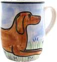 KD Designs Deluxe Mug, Vizsla, Mugs