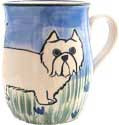 KD Designs Deluxe Mug, Westie, Mugs