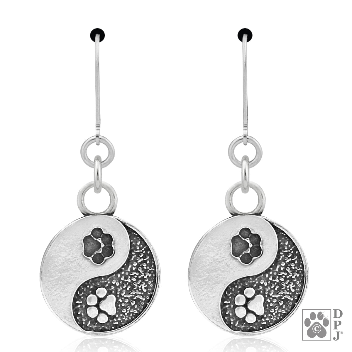Dazzling Paws Jewelry Sterling Silver Earrings