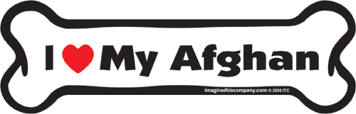 Imagine This Car Magnet, I Heart My... Purebreeds A-L