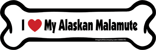 Imagine This Car Magnet, I Heart My... Purebreeds A-L