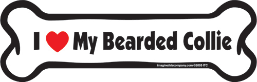 Imagine This Car Magnet, I Heart My... Purebreeds A-L