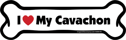Imagine This Car Magnet, I Heart My... Mixed Breeds