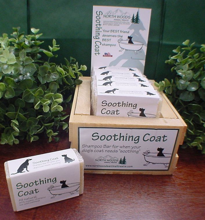Soothing Coat Dog Shampoo Bar by North Woods Animal Treats