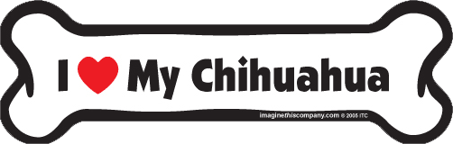 Imagine This Car Magnet, I Heart My... Purebreeds A-L