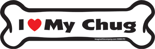 Imagine This Car Magnet, I Heart My... Mixed Breeds