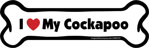 Imagine This Car Magnet, I Heart My... Mixed Breeds