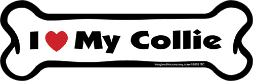 Imagine This Car Magnet, I Heart My... Purebreeds A-L