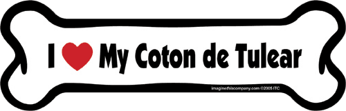 Imagine This Car Magnet, I Heart My... Purebreeds M-Z