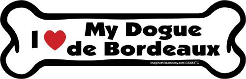 Imagine This Car Magnet, I Heart My... Purebreeds A-L