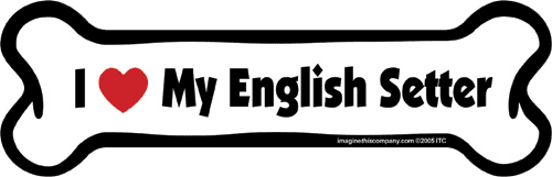 Imagine This Car Magnet, I Heart My... Purebreeds A-L