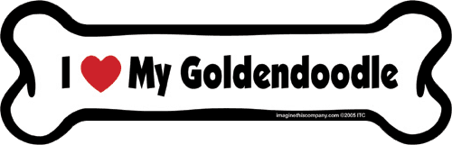Imagine This Car Magnet, I Heart My... Mixed Breeds