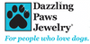 Dazzling Paws Jewelry Sterling Silver Semi-Precious Stone Paw Earrings
