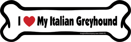 Imagine This Car Magnet, I Heart My... Purebreeds A-L